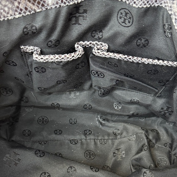 Tory Burch Thea Gray Snake Embossed Tote - Picture 16 of 16